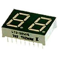 Lite-On LTD-4608E LED Displays 2 Digit, Orange