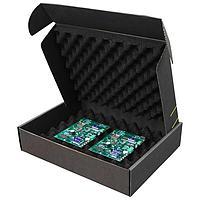 Protektive Pak 37037 Circuit Board CIRCUIT BOARD SHIPPER W/BLACK FOAM, 12-1/2 X 10-1/2 X 2-1/2