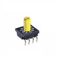 NKK Switches FR01KC10P-S Rotary Switches 10MM DECI 10P SHAFT COMPLEMENT CODED