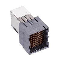 AMP Connectors - TE Connectivity 2298081-1 Headers DPO R/A ASSY, 8 PR 4 COL, 85 OHM, SW