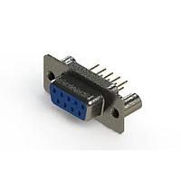 EDAC 628-M09-321-LT3 D-Sub Connectors - Standard Density Vertical Machined D-Sub Connector