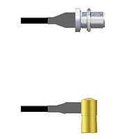 Amphenol Custom Cable Q-1U03S0003010i RF Cable Assemblies N-SJB/SMB-RP G174 10I