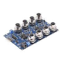 Dialog Semiconductor CCE4511-EVAL-V1 Evaluation Boards Evaluation Board for CCE4511 4-Channel IO-Link Master Transceiver