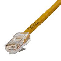 AIM-Cambridge / Cinch Connectivity Solutions 73-7775-5 Cat 5e CAT5E Assembled Patch Cable  5 ft  Yellow