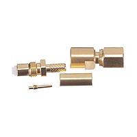 Radiall R112075000 Connectors SMC / STRAIGHT PLUG CRIMP TYPE CABLE 2.6/50+75 S