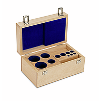 KERN 313-070-100 Wooden box for weight sets (Cylindrical/compact, 1 mg - 2 kg)