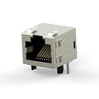 AMP Connectors - TE Connectivity 1-406541-9 Modular MJ, INV, 1X1, 6PNL G, .100"ST, SN