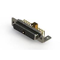 EDAC 630-21W1240-5NC Mixed Contact D-Sub Connectors Right-angle Power Combo D-Sub Connector