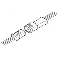 JST Automotive 02(4-23)T-JWPF-VKLE-S Connectors 4P TAB HSG 2P & 3P CLOSED