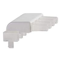 BIVAR RLP4-600-500 Rigid Light Pipes SMD Quad RA 2.8mm 14mm Protrusion