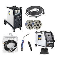 GYS PROMIG 400 G.DV 2 MIG/MAG Welding Machine Set (3ph; 230/400V; 40-350A; connection cable 10m)