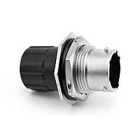 Amphenol SINE Systems RT071412PNHEC03 Connectors 12 Position Jam Nut Receptacle, Male, Shell Size 14, Silicone Seal, and End Cap with Individual Wire Sealing