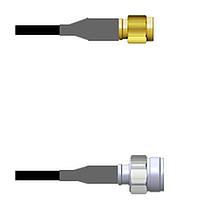 Amphenol Custom Cable Q-3E054000D144i RF Cable Assemblies SMA-SP/TNC-SP LMR19 144I