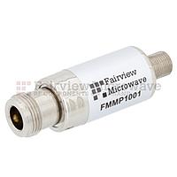 Fairview FMMP1001 Matching Pad 50 Ohm N Female To 75 Ohm F Female Operating From 0.009 MHz to 3 GHz RoHS Compliant