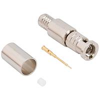 Amphenol RF 034-1137-12G Cable Connectors HDBNC Str Cr Pl 75 Ohm 12G Opt