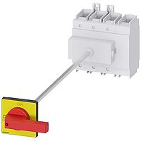 SIEMENS 3LD24181TL13 Rotary DISC SW 250A DOOR ROT HDL 4HOLE R/Y 4P