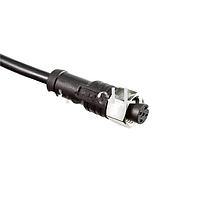 Amphenol LTW SM12A-08BFFM-SL8D01 Sensor Cables / Actuator Cables M12 Circular Metric Connector, A Code, Stainless, 2A, 08 pins, Female Connector, Female Contact, Straight, Screw Thread, Overmolded, Length 1000mm, IP68 / IP69K