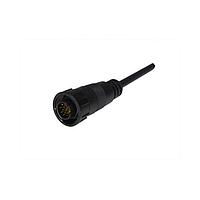 Amphenol LTW CDU-14AFMM-LL7A05 Sensor Cables / Actuator Cables Ceres, Middle Size, Plastic, 5A+2A, 14 pins, Female Connector, Male Contact, Straight, 2 Points Lock, Overmolded, Length 5000mm, IP67