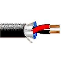 Belden 1320SB 0101000 Multi-Conductor Cables 18AWG 2C SHIELD 1000ft SPOOL BLACK