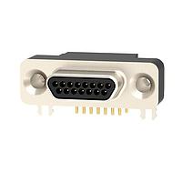 NorComp 581-M15-113L462 Micro-D D-Sub Connectors MMd F 15P RA 30u