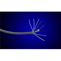 Alpha Wire 2466C SL005 Communication and Control 22 AWG, 2 Pair Communication Cable, Shielded, 100 ft - Slate