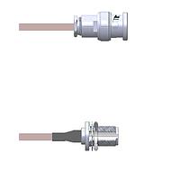 Amphenol Custom Cable Q-0I01Z0001024i RF Cable Assemblies BNC-SP/N-SJB G178 24I