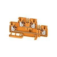 Weidmuller 2552480000 Feed Through Terminal Block A2T 4 OR