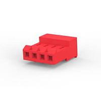 AMP Connectors - TE Connectivity 3-641150-4 Receptacle Assembly 04P MTA156 ASY 22AWG RED LF