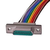 Dura-Con / Cinch Connectivity Solutions DCCM31S6J5-36.0BN-X2S D-Sub Cables MicroD Space Screend 31 pos rcpt ETFE wire