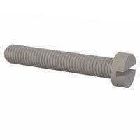Essentra Components 50M080125D050 Machine Screw Cheese Slotted Screw, M8 X 1.25 Thread, 50mm Lg
