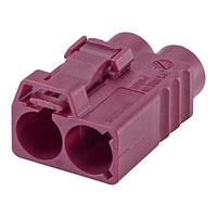 Rosenberger 59Z115-000D Accessories Plastic housing Jack Straight D BViolet