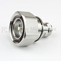 Fairview Microwave SM4422 Low PIM 7/16 DIN Male to N Female Adapter (6 Ghz, IP67 Mated)
