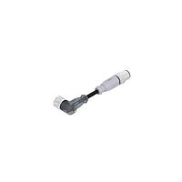 Amphenol CONEC 43-10887 Sensor Cables / Actuator Cables CNCT CBL M12X1 F-ANG W/ML CNCTR AXL 3M
