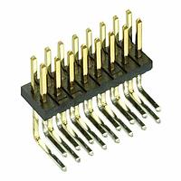 Harwin M50-3900842 Pin Strip 8+8 DIL PIN HDR HORIZ Au/Sn