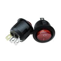 Adam Tech SW-R2-1A-F-LR13-5 Miniature MINIATURE ROCKER SWITCH, QUICK C