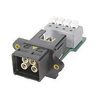 HARTING 09462454021 Connectors PP V4 2 Pwr 4 Cmpct Fml clamp AWG 20-12