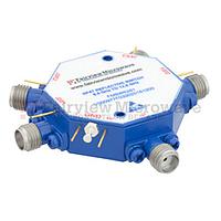 FairviewMicrowave FMSW6281, Field Replaceable SMA SP4T PIN Diode Switch (50 Ohm, 8 GHz - 12 GHz , +20 dBm, SMA Female)