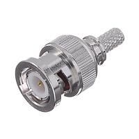 Amphenol Times Microwave Systems EZ-195-BM-X Connectors BNC MALE (PLUG) CRIMP CONNECTO
