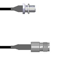 Amphenol Custom Cable Q-1U04G0003018i RF Cable Assemblies N-SJB/TNC-SJ G174 18I