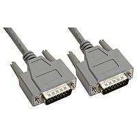 Amphenol Cables on Demand CS-DSSMDB15MM-005 D-Sub Cables Std 15Pin D-Sub Male/Male 5