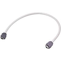 HARTING 33481616A20002 Harting HARTING ix Type B 10pin Industrial Cable Assembly, double ended ix (solder), PVC Gray, 0.2m