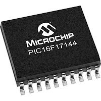 Microchip Technology PIC16F17144T-I/SO MCUs 7KB Flash, 512B RAM, 128B EEPROM, 12b Diff. ADCC, 1xOP-AMP, 2x16-bit dual PWM