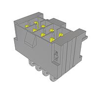 Samtec IPL1-104-01-L-D-RE1-K-WT Discrete Wire .100" Mini Mate Isolated Power Terminal Header