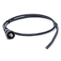 Amphenol LTW RCP-5SAMMM-TLM7B01 Cat 5e RJ, Middle Size, Plastic, 1.5A, Cat 5e, Straight, 3 Points Lock, Overmolded, Length 1000mm, IP67 Mated