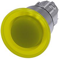 SIEMENS A6X30139825 Mushroom ILLUM. MUSHROOM PUSHBUTTON. 40MM. YELLOW