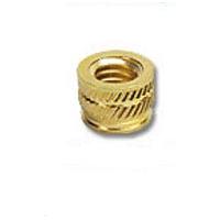RAF Electronic Hardware M16X115H Tapered Inserts (Made In USA) Brass Tapered Heat-Set Threaded Inserts, M1.6X0.35mm Thread Size, 0.115" Installed Length