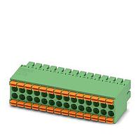 PHOENIX CONTACT 1790221 Plugs 14 Pos 3.5mm Dbl Row Plug 24-16AWG Sprin