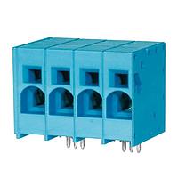 Same Sky (formerly CUI Devices) TBL008-1000-04BE Fixed Terminal Blocks Terminal block, screwless, 10.0, Horizontal, 4, Blue
