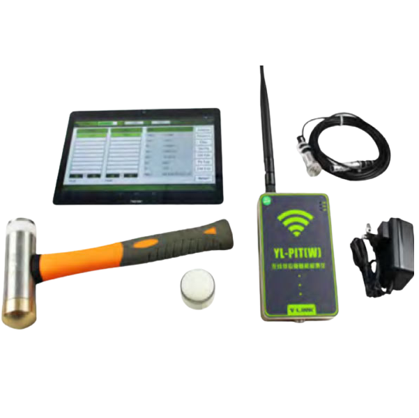 Concrete testing instrument used in inspection and repair service context