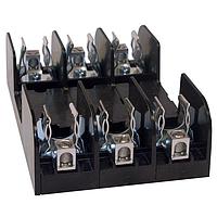 Mersen 60608R Class R Fuse Block,Class R Spring Reinforced,3 Pole,600V,60A,Box Connector